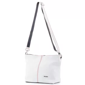    Dámska čierna kožená kabelka Rialto, taška cez rameno 20×23 cm