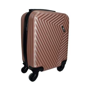    Farba Rhino rosegold, tvrdostenná, Wizzair, kabínový kufor Ryanair 40 cm