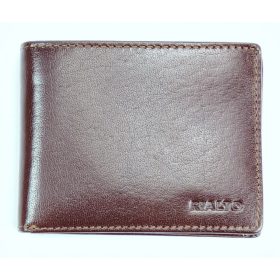  Kožená peňaženka Rialto hnedá bez ramienok 11 x 8,8 cm