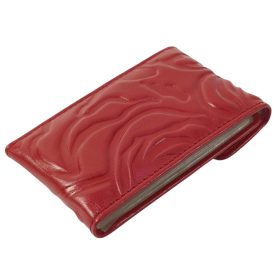  Dámsky kožený držiak na karty Rialto tmavomodrej farby