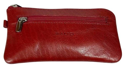  Dámsky hnedý kožený prívesok na kľúče Giudi