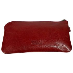  Dámsky hnedý kožený prívesok na kľúče Giudi