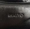  Čierna kožená taška na opasok Rialto