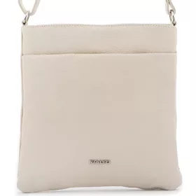    Dámska čierna kožená kabelka Rialto, taška cez rameno 20×23 cm