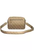  Dámska béžová kabelka Guess, crossbody, 24 x 17 x 5 cm