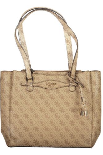  Dámska kabelka Guess jeans, béžová 30 x 27 x 12 cm