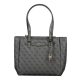  Dámska kabelka Guess jeans čierna 30 x 27 x 12 cm