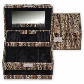    Sacher: Držiak na šperky z hadej kože Carola, šperkovnica