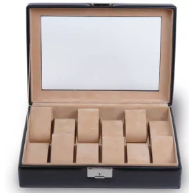  Sacher: 12-dielna krabička na hodinky s okienkom