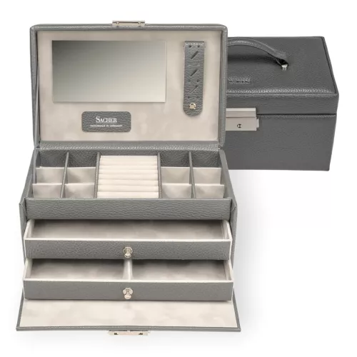  Sacher: Čierny držiak na šperky Hanna, šperkovnica