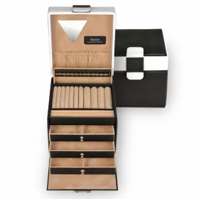    Sacher: Erika, čiernobiely držiak na šperky, šperkovnica