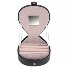  Sacher: Čierny držiak na šperky Hanna, šperkovnica