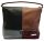  Ága Hengl Kankalin Extra hnedo-bordová dámska kožená taška cez rameno 29 x 27 cm