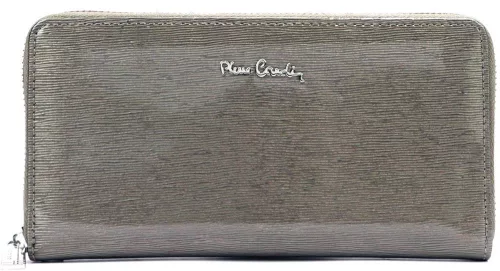  Pierre Cardin 05 LINE 119 GREY sivá dámska kožená peňaženka 20 x 10,5 cm