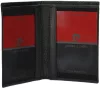  Pierre Cardin čierny kožený držiak na karty 10 × 7,5 cm