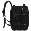  Peterson Ptn 24421-5074 Multifunkčný čierny batoh, cestovná taška 45 x 30 x 25 cm
