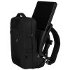  Peterson Ptn 24421-5074 Multifunkčný čierny batoh, cestovná taška 45 x 30 x 25 cm