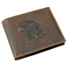  Kožená peňaženka GreenDeed so vzorom horských bicyklov