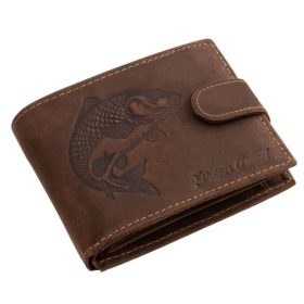  Kožená peňaženka GreenDeed so vzorom horských bicyklov