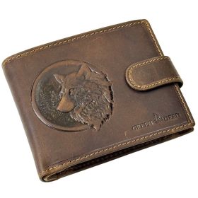  Kožená peňaženka GreenDeed so vzorom horských bicyklov