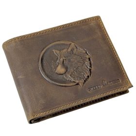  Kožená peňaženka GreenDeed so vzorom horských bicyklov