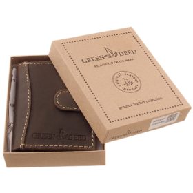  GreenDeed hnedý klip na karty 9,8 × 7,5 cm