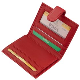    Hnedý kožený držiak na karty La Scala, držiak na papierové peniaze