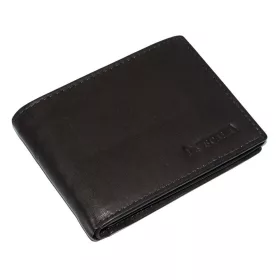  Kožená peňaženka La Scala tmavohnedá, RFID 11 × 8 cm