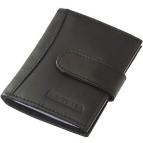    La Scala tmavohnedý držiak na karty s vypínačom, RFID ochrana