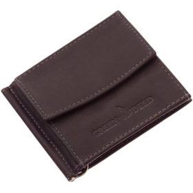   Kožená dolárová peňaženka v koňakovej farbe GreenDeed 11 × 9 cm
