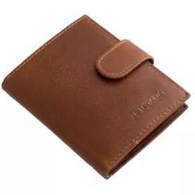 LA SCALA: čierny kožený držiak na karty 10,5 x 7,5 cm