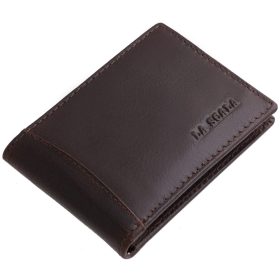    La Scala hnedá, horizontálny kožený držiak na karty, 24 ks., RFID