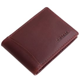    La Scala hnedá, horizontálny kožený držiak na karty, 24 ks., RFID