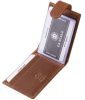  La Scala hnedá, horizontálny kožený držiak na karty, 24 ks., RFID