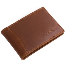    La Scala hnedá, horizontálny kožený držiak na karty, 24 ks., RFID