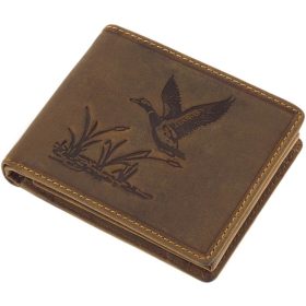    Pánska kožená peňaženka GreenDeed hunter so vzorom diviaka