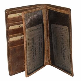    Lovecká kožená peňaženka GreenDeed, držiak na pilníky so vzorom jeleňa