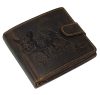  Pánska kožená peňaženka GreenDeed hunter so vzorom diviaka