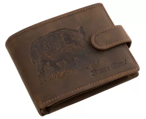  Rybárska pánska peňaženka GreenDeed so vzorom sumca