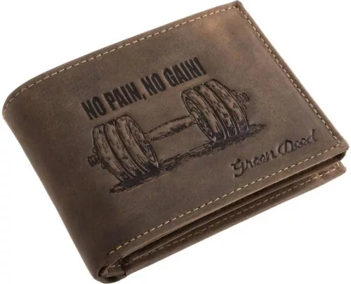  Rybárska pánska peňaženka GreenDeed so vzorom sumca