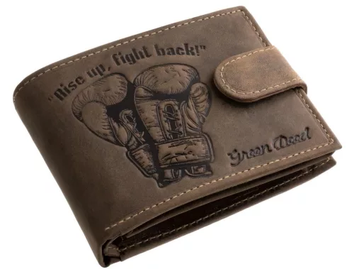  Rybárska pánska peňaženka GreenDeed so vzorom sumca