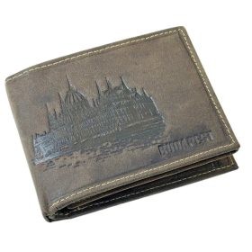  Kožená peňaženka GreenDeed so vzorom horských bicyklov