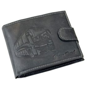  Kožená peňaženka GreenDeed so vzorom horských bicyklov