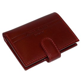    Corvo Bianco Luxusná koža, puzdro na červené karty 10,3 × 7,5 cm