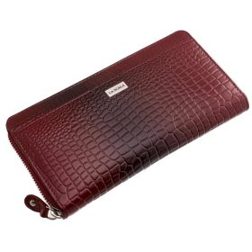  Dámska kožená peňaženka La Scala červená