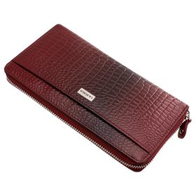  Dámska kožená peňaženka La Scala červená
