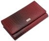  Dámska kožená peňaženka La Scala červená