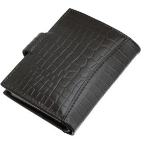  Červený kožený držiak na karty La Scala s vypínačom