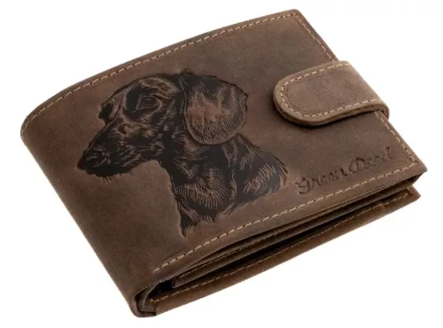  Rybárska pánska peňaženka GreenDeed so vzorom sumca