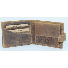  Lovecká kožená peňaženka GreenDeed so vzorom jeleňa